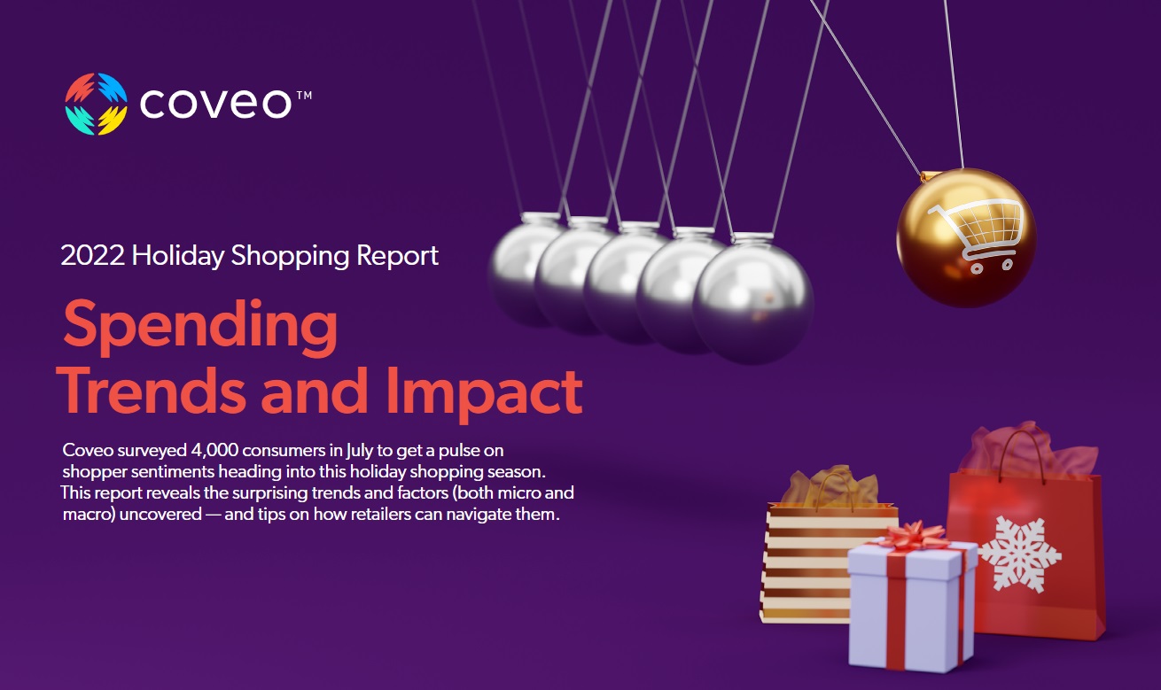Coveo 2022 Holiday Shopping Report: Spending Trends & Impact