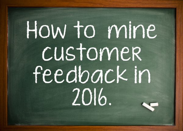 Customer feedback blackboard