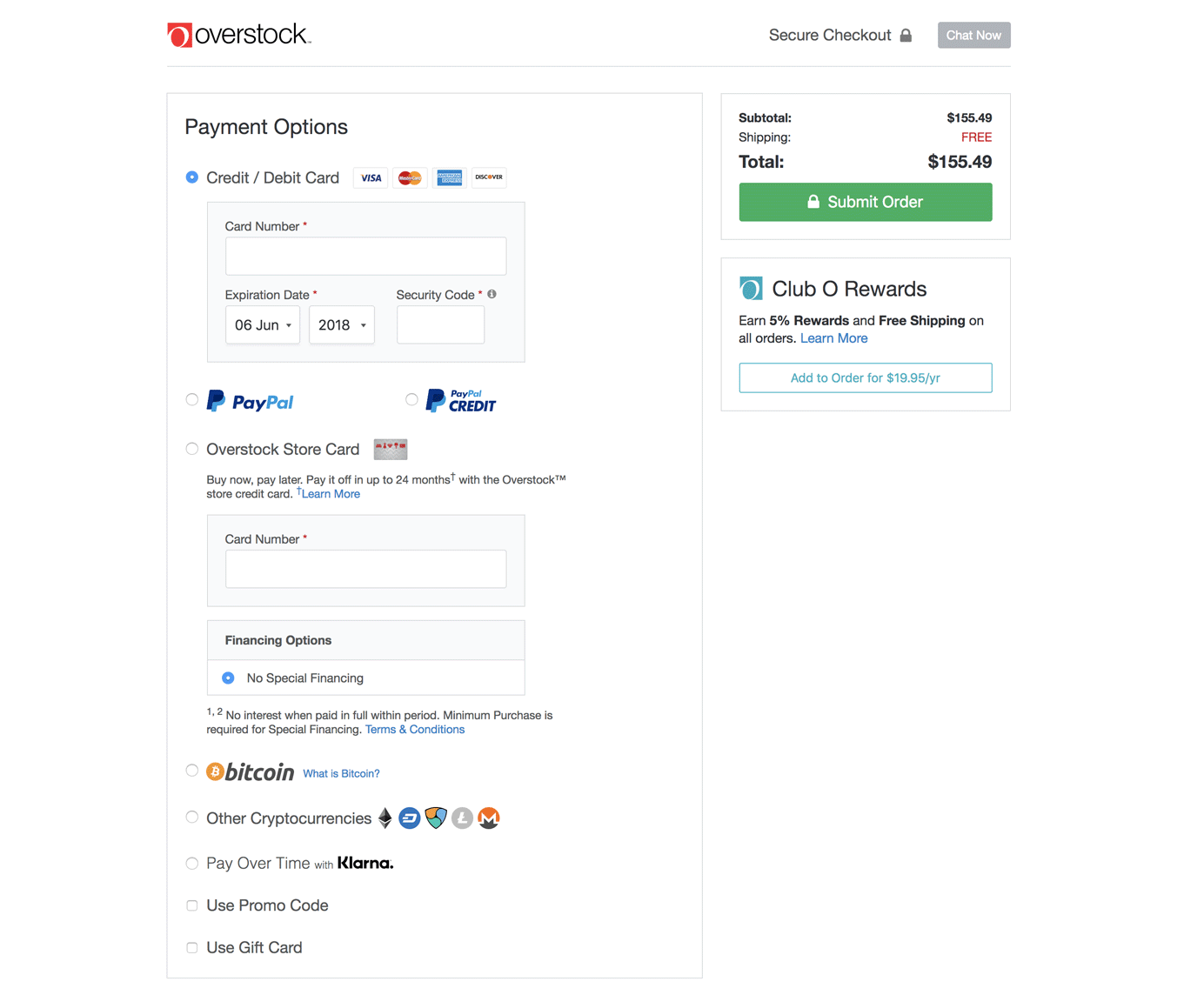 Image 3 overstockpayment offers flexible payment option including paypal and cryptocurrency