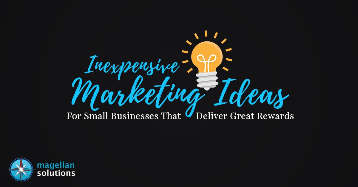 inexpensive marketing ideas for small businesses