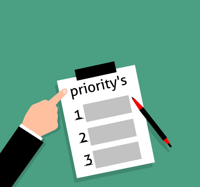 Prioritize your tasks