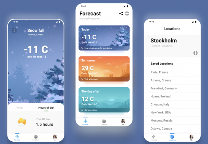 App For Weather Forecast