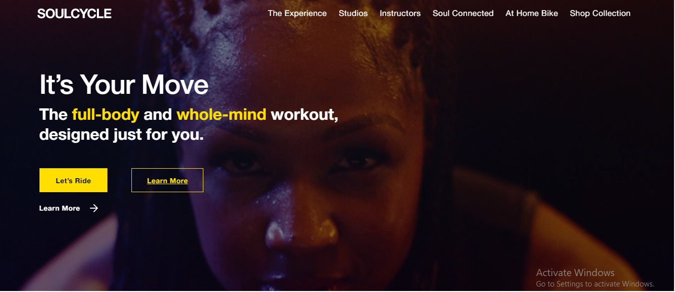 SoulCycle, a fitness brand