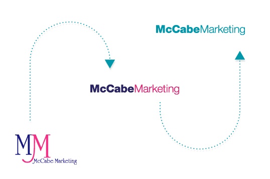 McCave Marketing Logo Evolutions 2009 to 2011