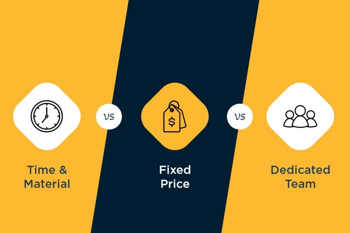 Time Material vs Fixed Price vs Dedicated Team