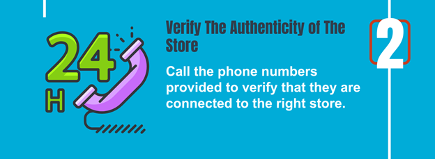 verify store authenticity